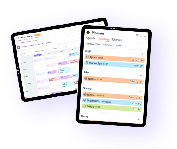 Dag-, week- & maandplanning